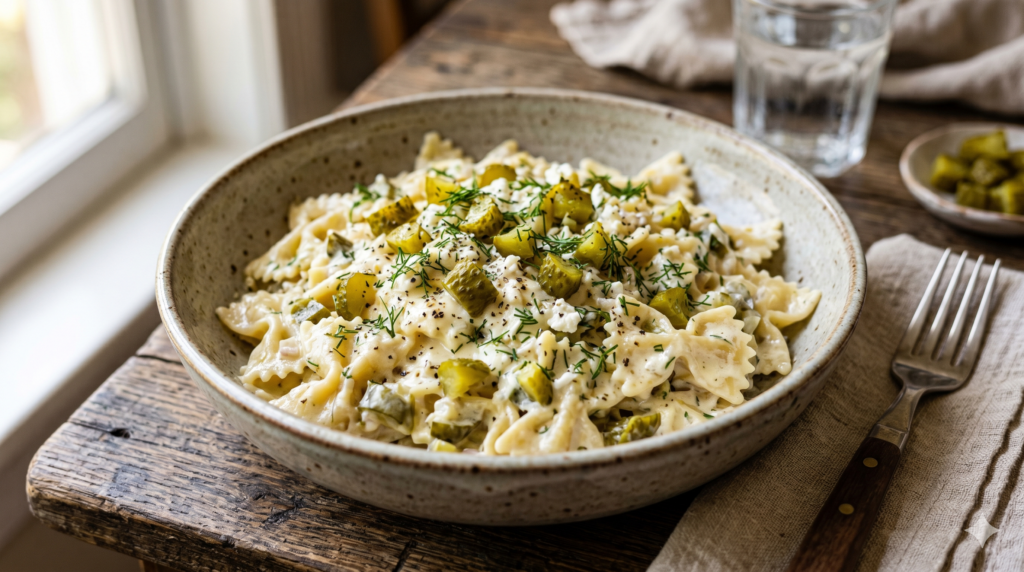 The Pickle-Feta-Pasta Vortex